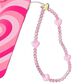 Velvet Caviar Heart Phone Charm in Pink, , large