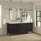 James Martin Vanities Myrrin 72" Double Vanity in Carbon Oak with 3 cm Arctic Fall Solid Surface Top, , large