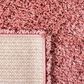 Safavieh Venus Shag 4" x 6" Pink Area Rug, , large
