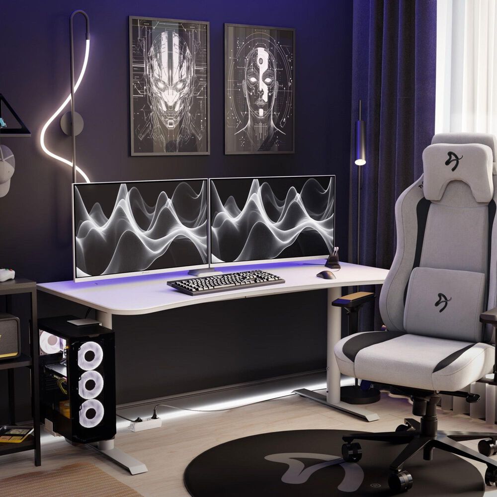 Arozzi Nova 32" IPS 180Hz Gaming Monitors in White, , large