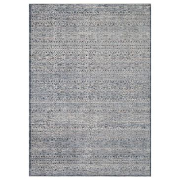 Amber Lewis x Loloi Zuma 2"3" x 3"10" Denim and Ivory Area Rug, , large