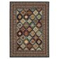 Oriental Weavers Lilihan Ornamental 2" x 3" Navy Area Rug, , large