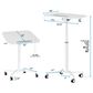 Rta Products Llc Mobile Laptop Computer Stand in White, , large