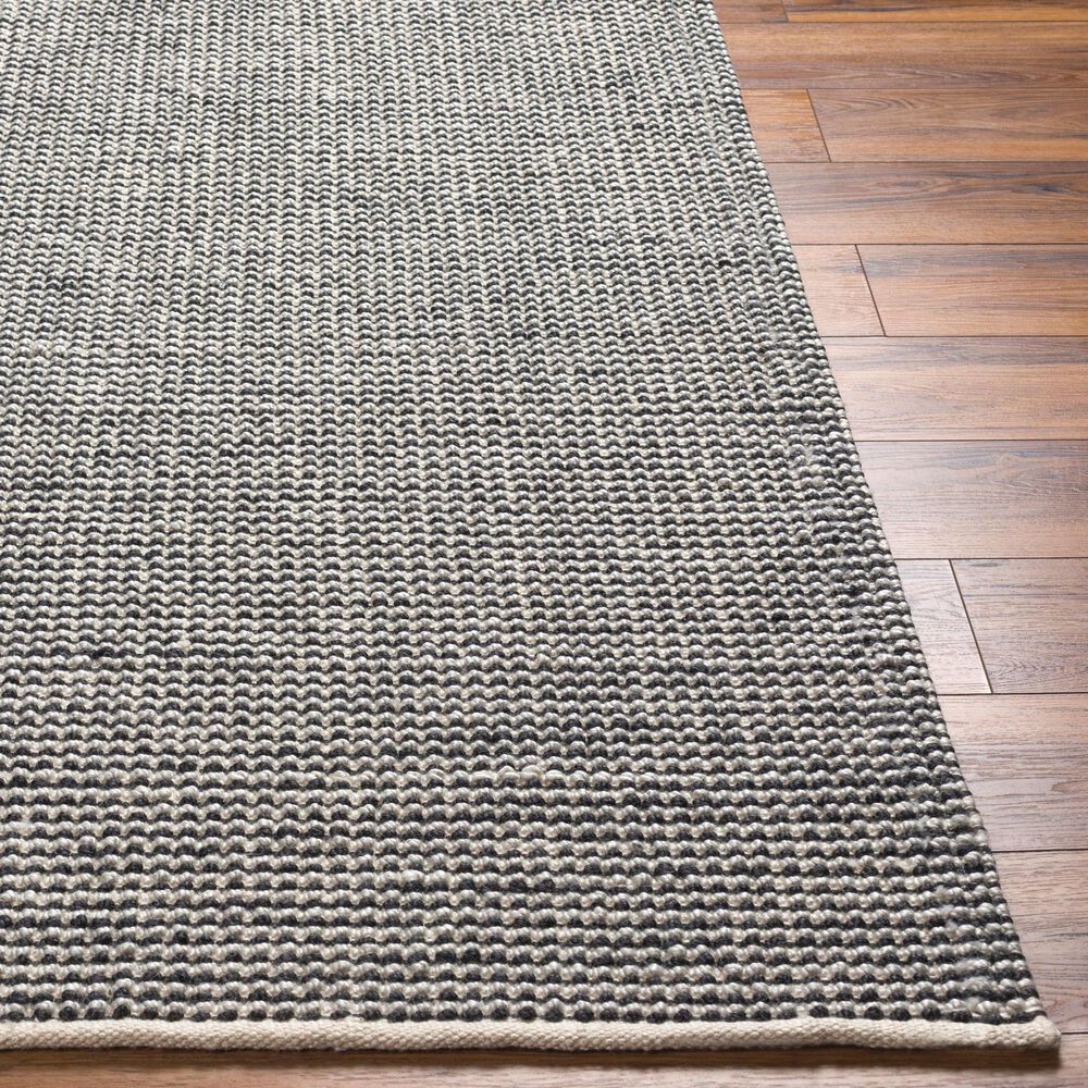 Surya Rebecca RBC-2301 2&#39; x 3&#39; Light Beige, Off-White, Black,  Light Grey Area Rug, , large