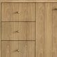 James Martin Vanities Hudson 48" Single Bathroom Vanity in Light Natural Oak with 3 cm Eternal Marfil Quartz Top and Rectangular Sink, , large