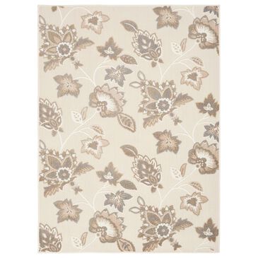 Nourison Aloha ALH31 2"3" x 8" Beige Indoor/Outdoor Runner, , large