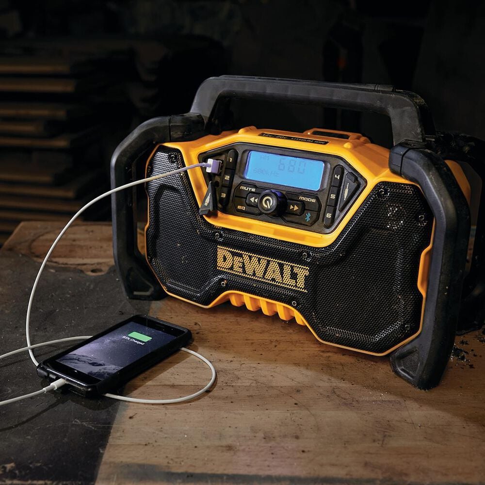 DeWALT 12V/20V Max Corded/Cordless Bluetooth Radio, , large
