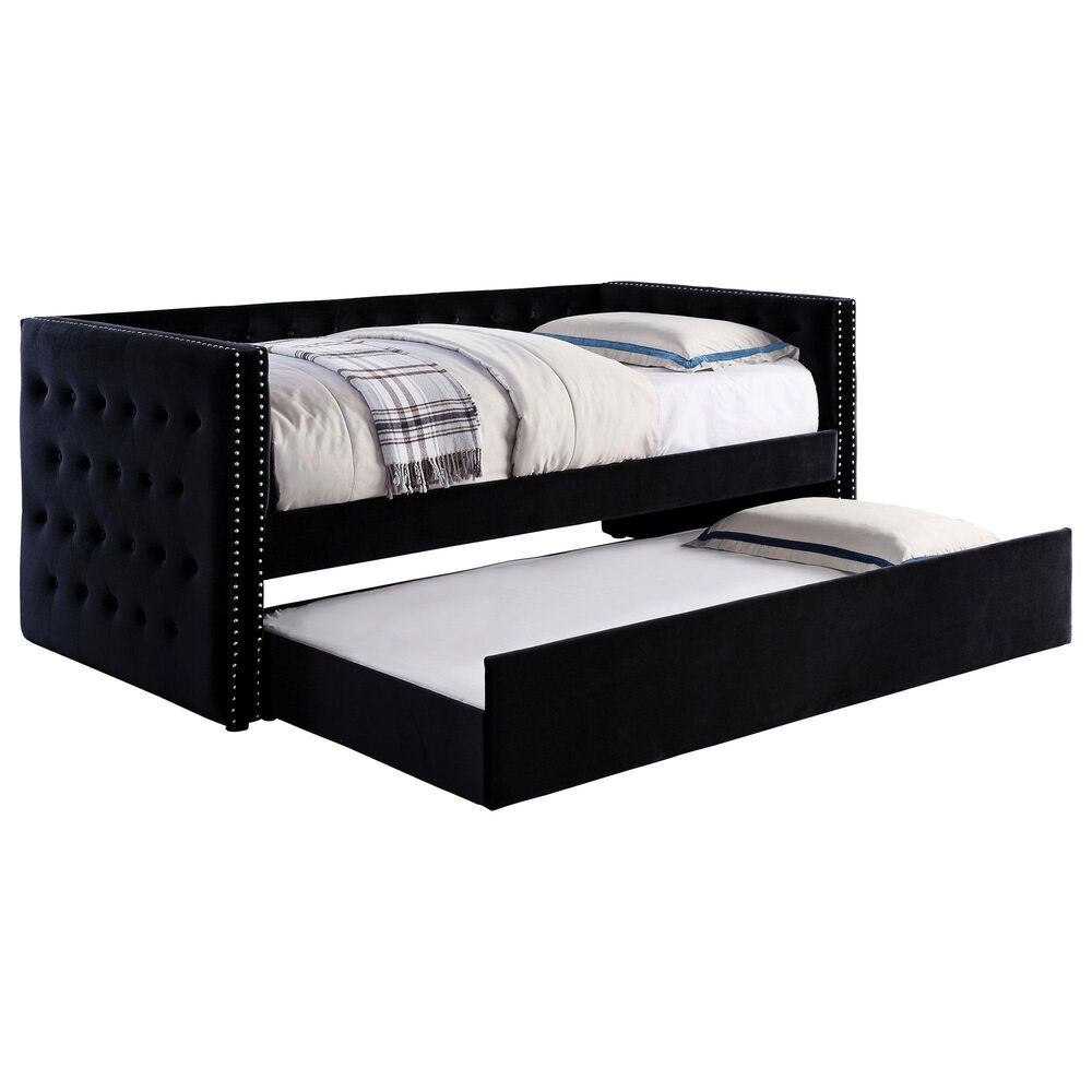 Furniture of America Rogers Daybed in Black, , large
