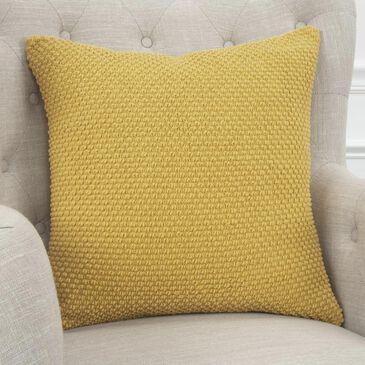 Rizzy Home 20" x 20" Poly-Fill Pillow in Yellow, , large