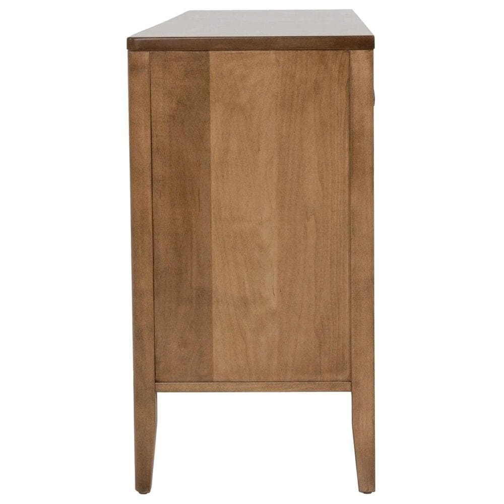 Archbold Furniture Warren 7-Drawer Dresser and Mirror in Harvest, , large