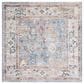 Safavieh Jasmine 5"3" Square Blue and Gold Area Rug, , large