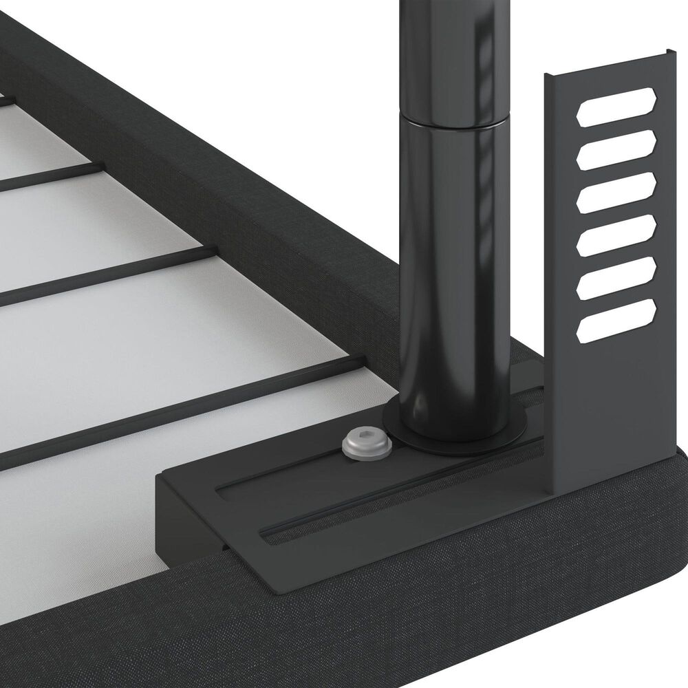 Southerland Shasta Medium Euro Top Twin Mattress with Plateau Platform Base, , large