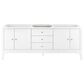 James Martin Linear 72" Double Vanity Cabinet in Glossy White, , large