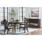 Ashley Lavinton Oval Dining Table in Cherry Brown - Table Only, , large