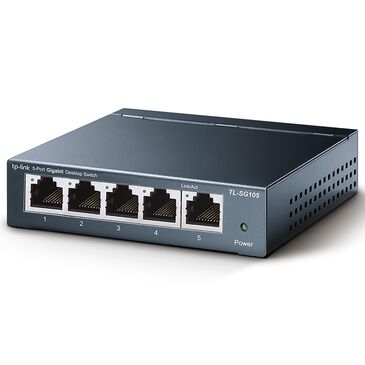 TP-LINK 5-Port Gigabit Desktop Switch in Black, , large