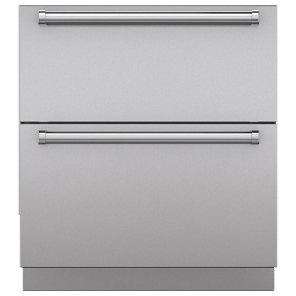 Sub Zero Integrated 30" Drawer Panels with Pro Handles in Stainless Steel, , large