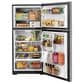 GE Appliances 19.2 Cu. Ft. Top Freezer Refrigerator Energy Star with Reversible Door in Stainless Steel, , large