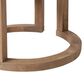 Hearth and Haven Round Patio Side Table in Brown, , large