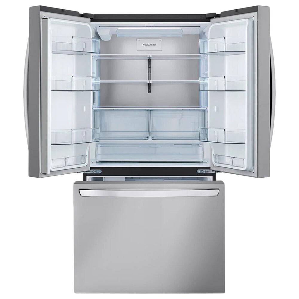 LG 27 Cu. Ft. Smart Counter-Depth Max French Door Refrigerator in PrintProof Stainless Steel, , large