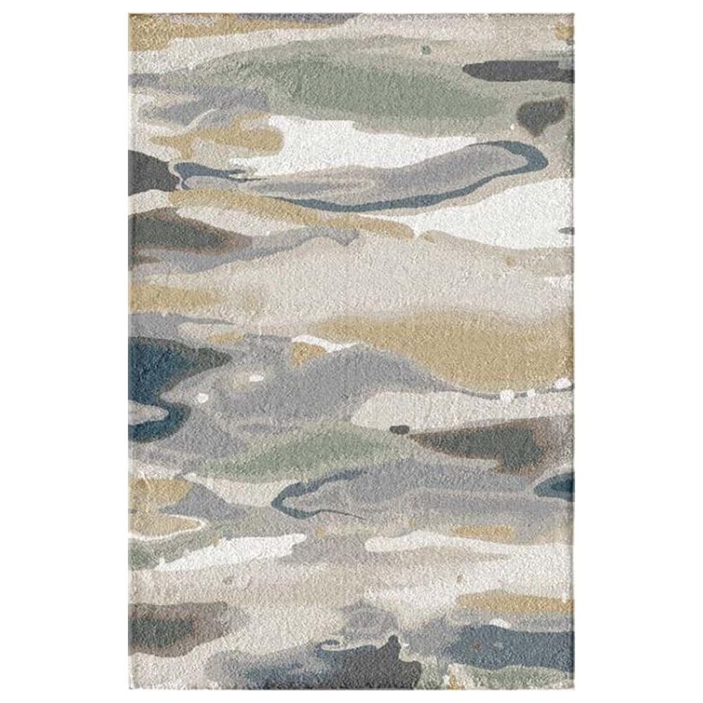 Central Oriental Stonington Tinsley 5" x 7"6" Oatmeal Area Rug, , large