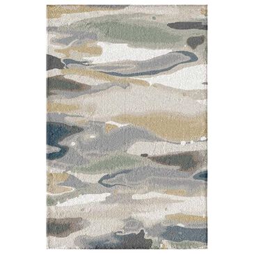 Central Oriental Stonington Tinsley 5" x 7"6" Oatmeal Area Rug, , large