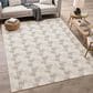 Dalyn Rug Company Soft Essentials Chevron Beige 9" x 12" Area Rug, , large