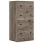 Lemoore Essentials 23" 4-Drawer Chest in Weathered Gray Ash, , large