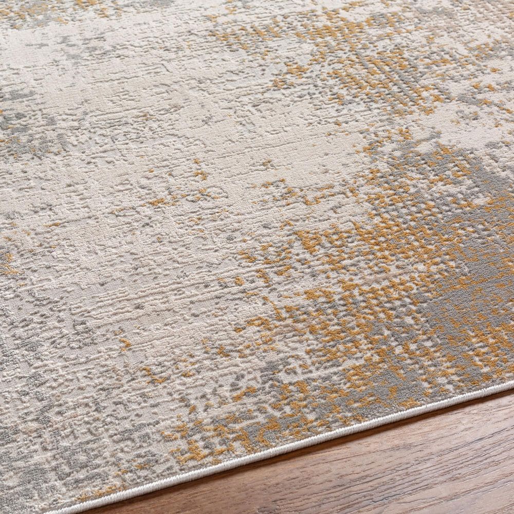 Surya Alpine ALP-2315 7&#39;10&quot; x 10&#39;2&quot; Ivory, Tan, Gray, Light Gray and Off-White Area Rug, , large