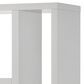 Everly Living Reagan Bookcase in White, , large