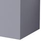 Lexora Home Geneva 24" Single Bathroom Vanity in Dark Grey with 2 cm White Cultured Marble Top and Rectangular Sink, , large