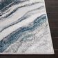 Safavieh Orchard  5" Square Grey and Blue Area Rug, , large