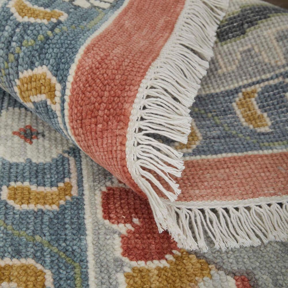 Feizy Karina 2&#39; x 3&#39; Red, Gray and Ivory Area Rug, , large