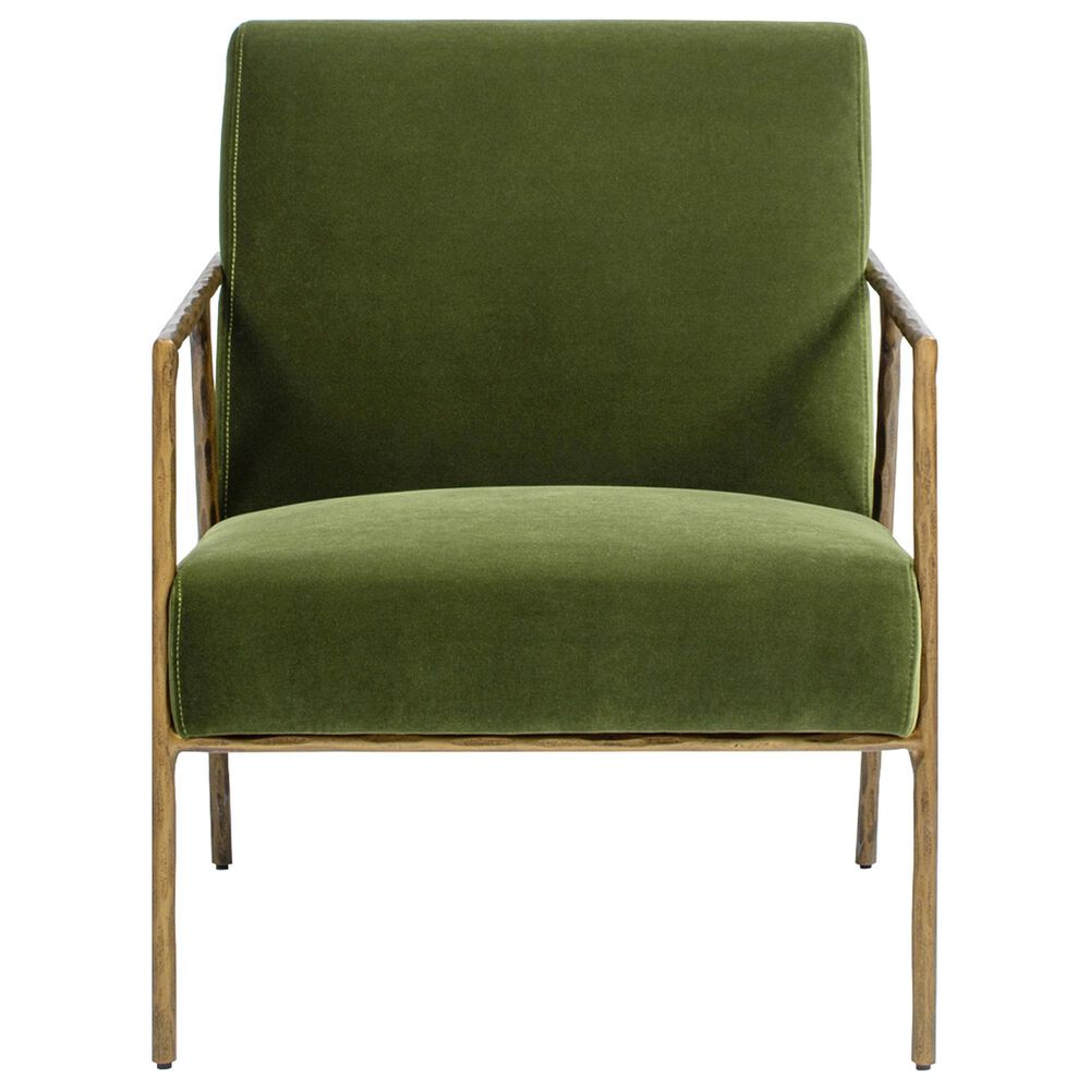 Jennifer Taylor Home Aerin Accent Chair in Olive Green, , large