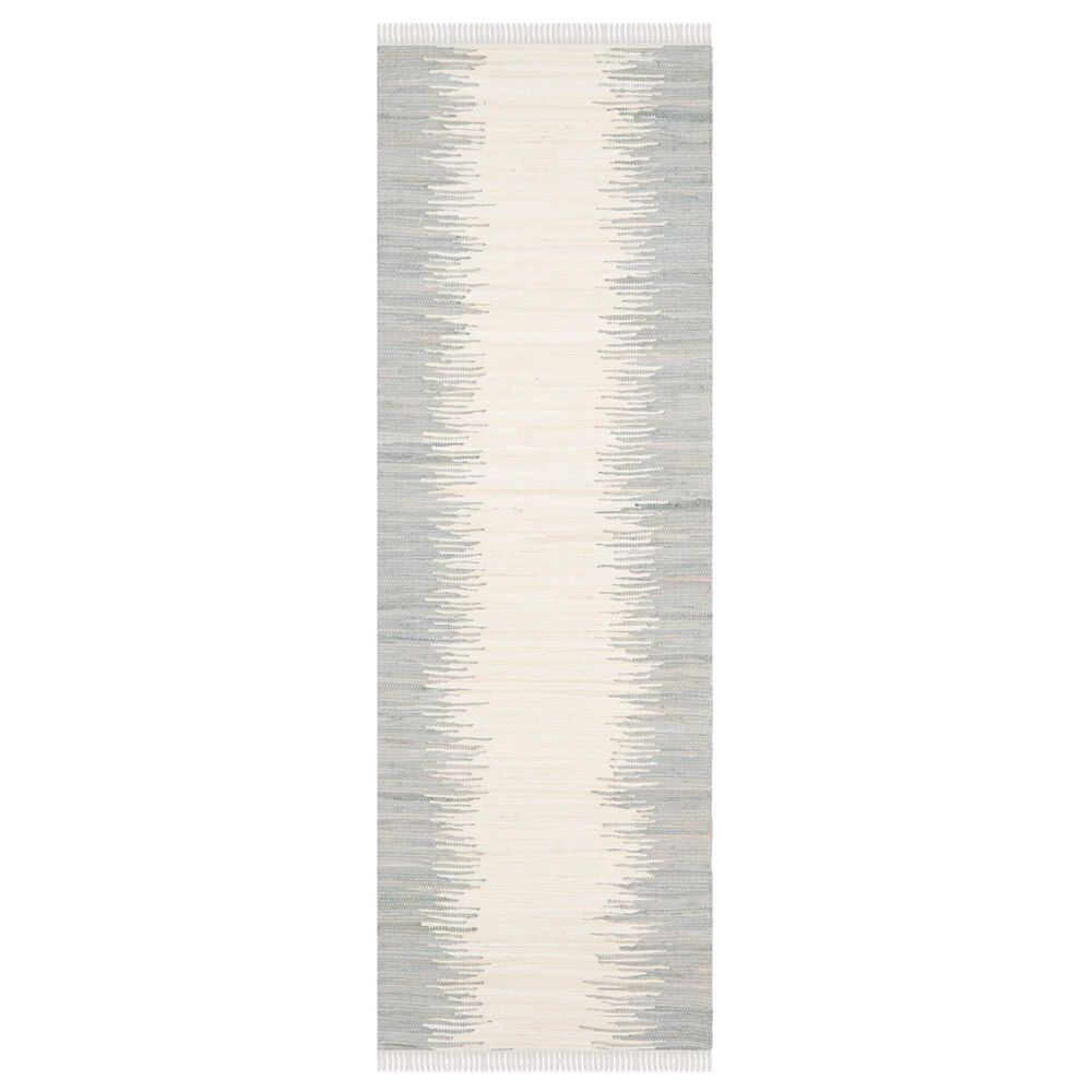 Safavieh Montauk 2'3" x 7' Gray Runner, , large