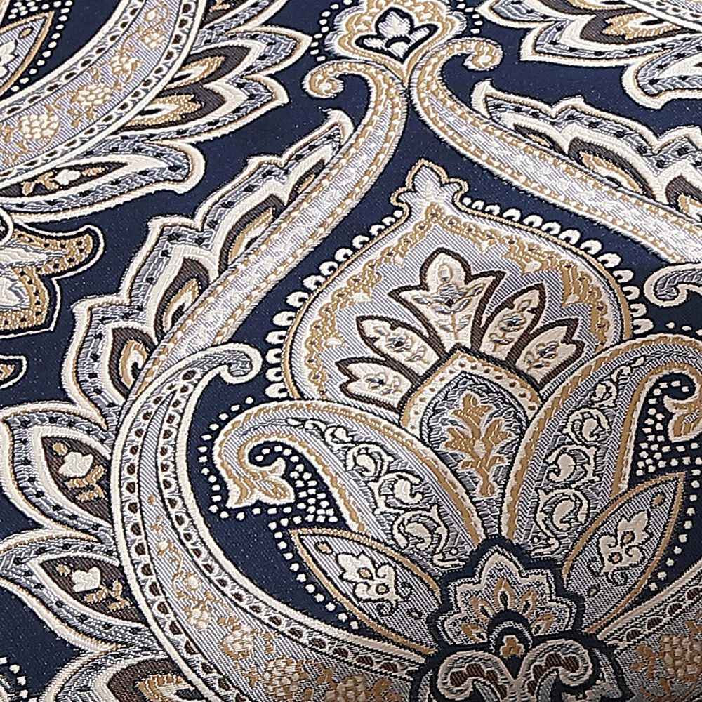 Hallmart Collectibles Brady 9-Piece Queen Comforter Set in Navy, , large
