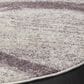 Safavieh Adirondack ADR125L 6" Round Cream and Purple Area Rug, , large