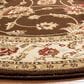 Safavieh Lyndhurst LNH553 5"3" Round Brown and Ivory Area Rug, , large