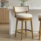 Armen Living Noely Counter Height Stool in Amber Glow, , large