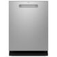 GE Profile 2-Piece Kitchen Package with 28.7 Cu. Ft. Smart French-Door Refrigerator and Recessed Handle Dishwasher in Stainless Steel, , large