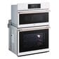 Lg Digital Appliances 4.7 and 1.7 Cu. Ft. Combination Double Wall Oven in Essence White, , large