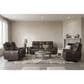 Aurora Furnishings Zero Gravity Power Recliner with Power Headrest in Dallas Espresso, , large