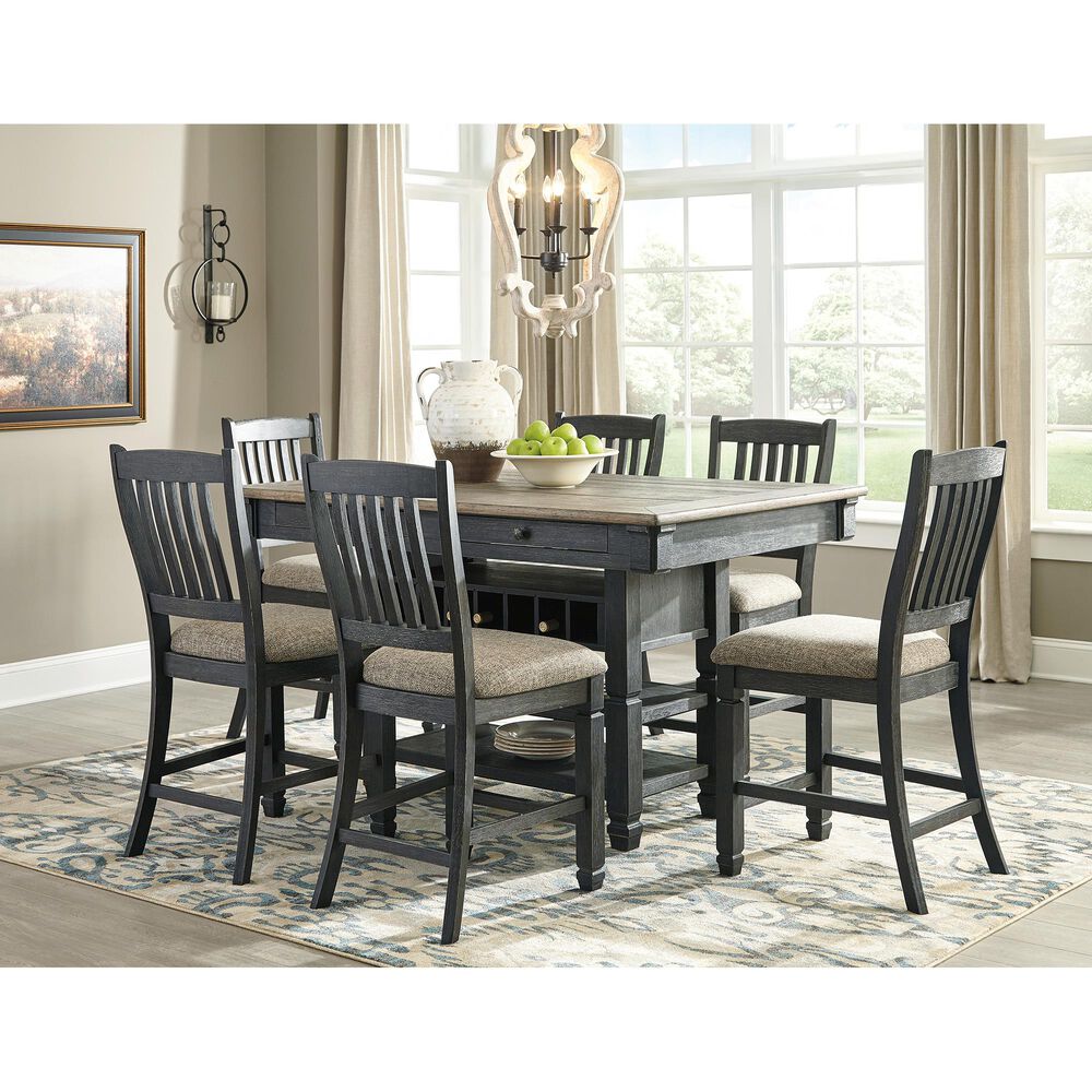 Ashley Tyler Creek Counter Stool in Grayish Brown &#40;Set of 2&#41;, , large