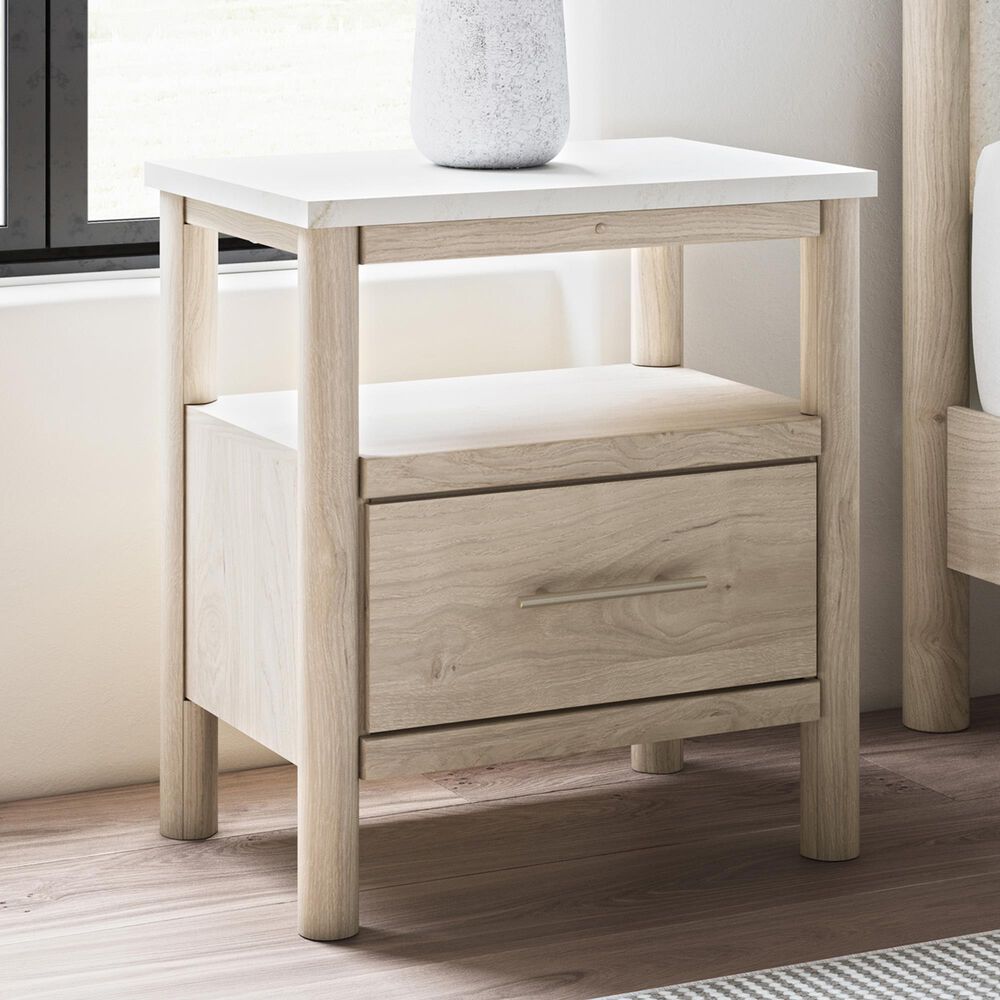 Ashley Cadmori Full Platform Bed and Nightstand, , large