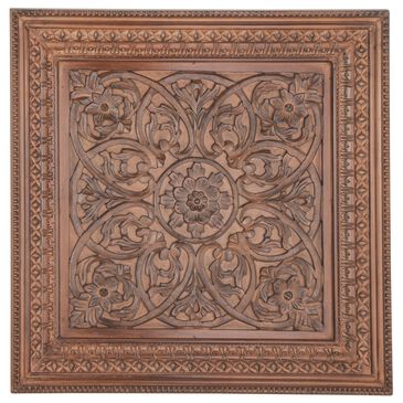 Maple and Jade 47" x 47" Wall Decor in Brown, , large