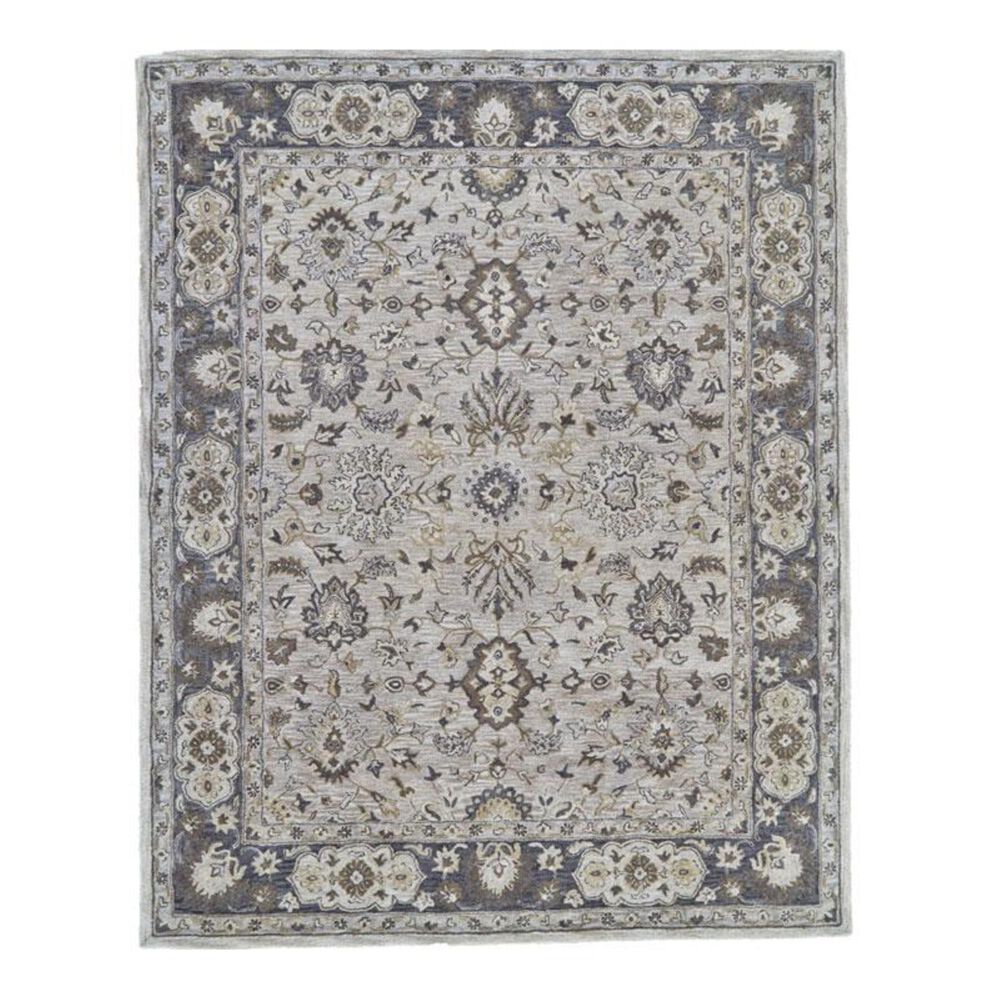 Feizy Rugs Eaton 8399F 3'6'' x 5'6'' Gray Area Rug, , large