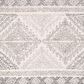 Safavieh Micro-Loop 5" Round Ivory and Light Brown Area Rug, , large