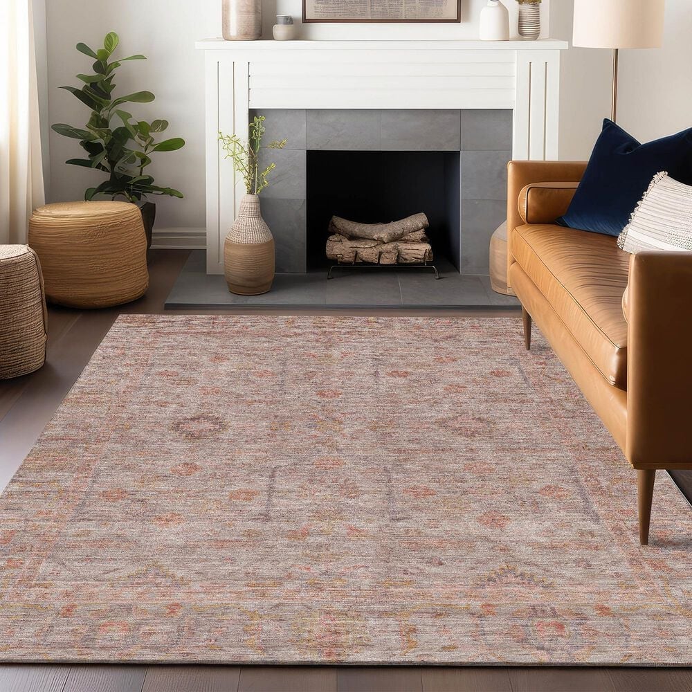 Dalyn Rug Company Ravenna RN5 5&#39; x 7&#39;6&quot; Coral Area Rug, , large