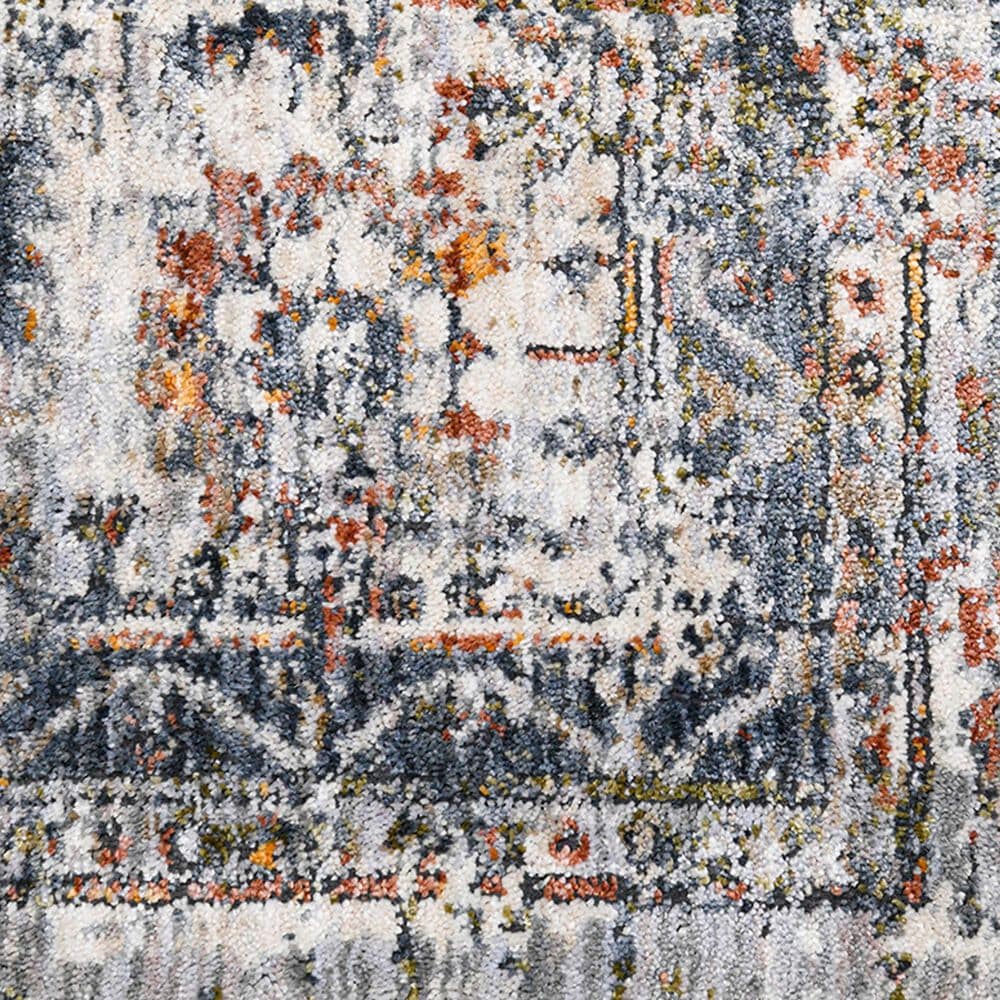 Amer Rugs Vermont 7&#39;10&quot; x 9&#39;10&quot; Gray and Ivory Area Rug, , large