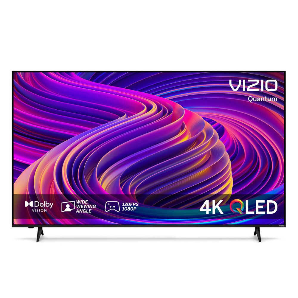 VIZIO 75&quot; Class Quantum 4K QLED HDR in Black - Smart TV, , large