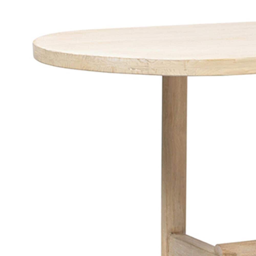 Jennifer Taylor Home Milo Dining Table in Light Natural Cerused - Table Only, , large